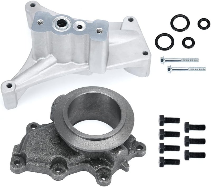 SJDYYMX Non-EBPV Bypass Exhaust Wheel Kit Pedestal Exhaust Housing Turbo Bolts for 7.3L Powerstroke Diesel 1999.5-2003 for F-250 F-350 E-350 Excursion 7.3L V8 1999-2003 - Image 1